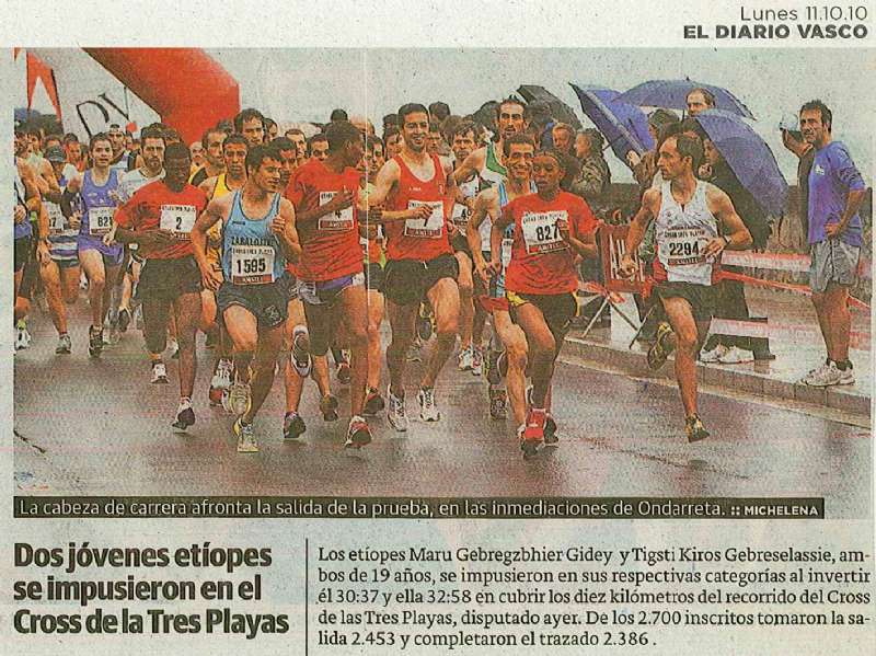 Deportistas Etíopes en St.Patricks English School