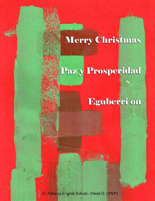 Merry Christmas - Paz y Prosperidad - Eguberri on