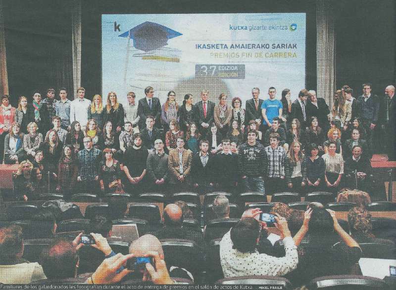 Los 59 mejores universitarios del curso
