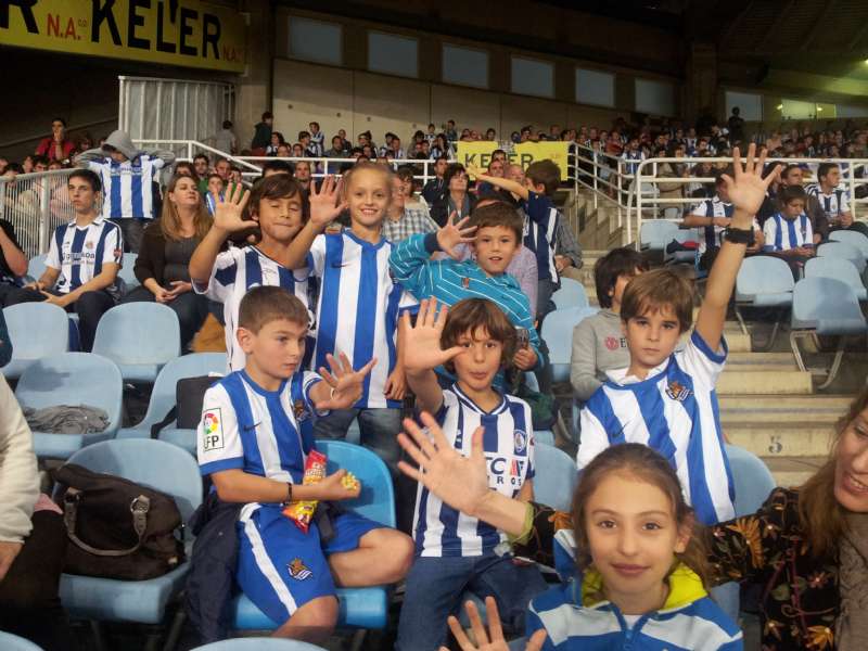 ¡El alumnado de San Patricio en Anoeta!