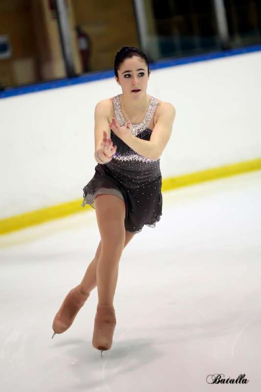 Idoia Fuentes, bronce en el Campeonato de España de patinaje artístico