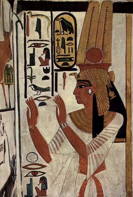 Exposición sobre Egipto en la biblioteca