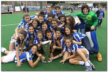 Nuestras campeonas de liga de Hockey