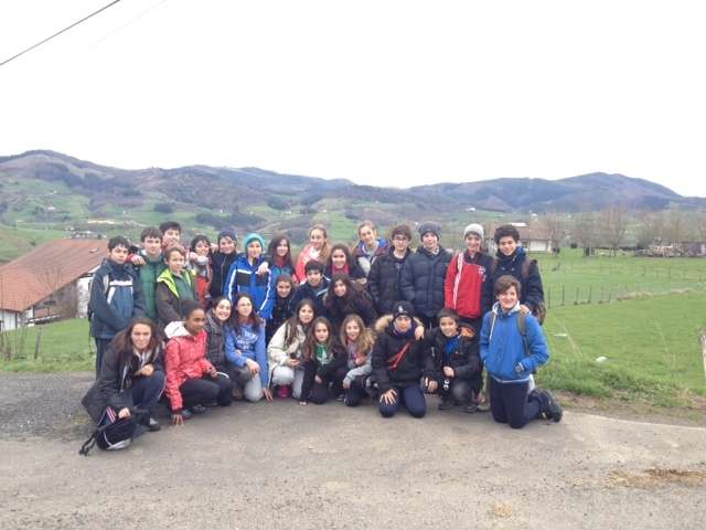 1º ESO en Larraul