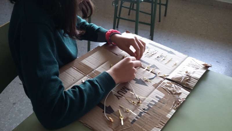 Lehen Hezkuntzako 6.mailako ikasleen maketa elektrikoak / Maquetas eléctricas de los alumnos de 6 º de Educación Primaria