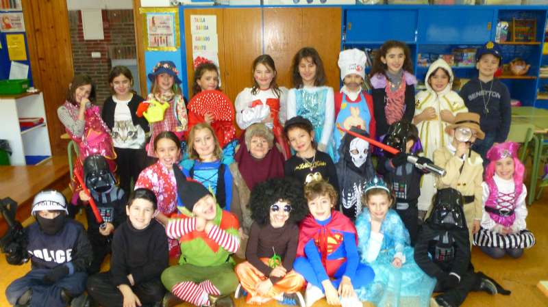 Carnaval en 1º Y 2º de Educación Primaria