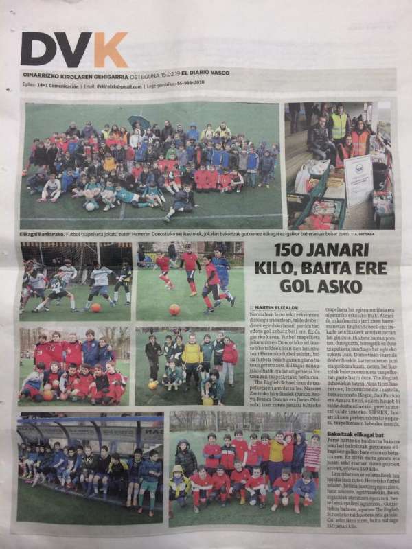 Torneo de fútbol solidario