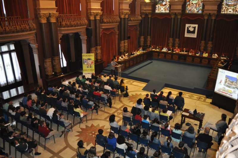 Fin de la campaña de la A 21 con el foro municipal de la Agenda 21 Escolar de San Sebastián