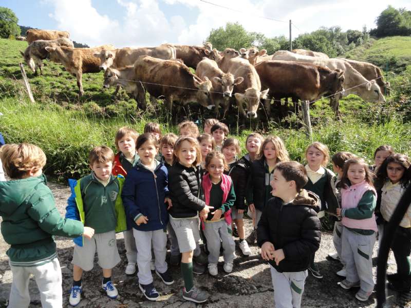 Visita de 3ºEI a 'Goenaga esnekiak'