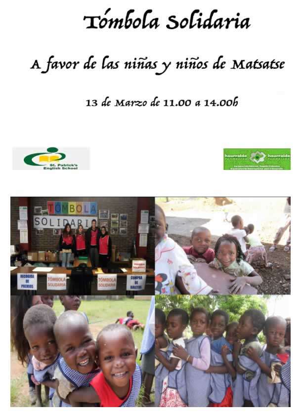 Charlas informativas a los alumnos para la sensibilización con la Tómbola Solidaria