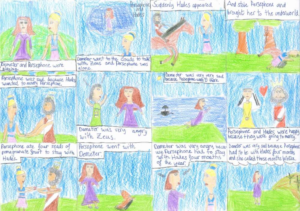 Ancient Greece in 3 & 4 year