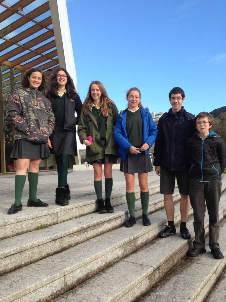 Alumnos de San Patricio acuden al Concurso de Relato Corto de Coca-Cola