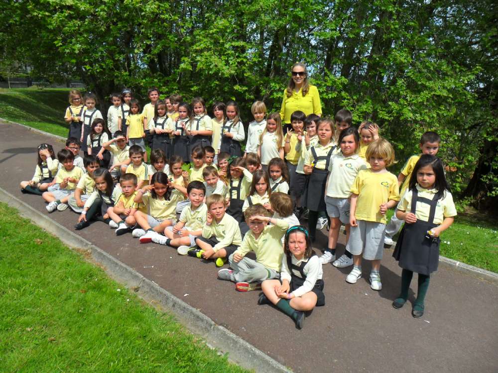 Paseo primaveral en 3º de Educación Infantil