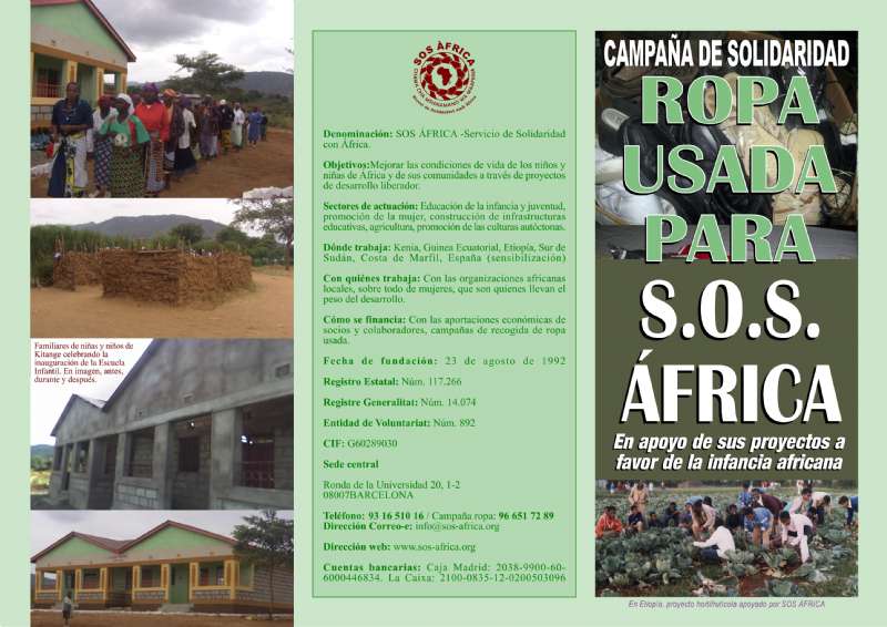 Colaboración con SOS Africa