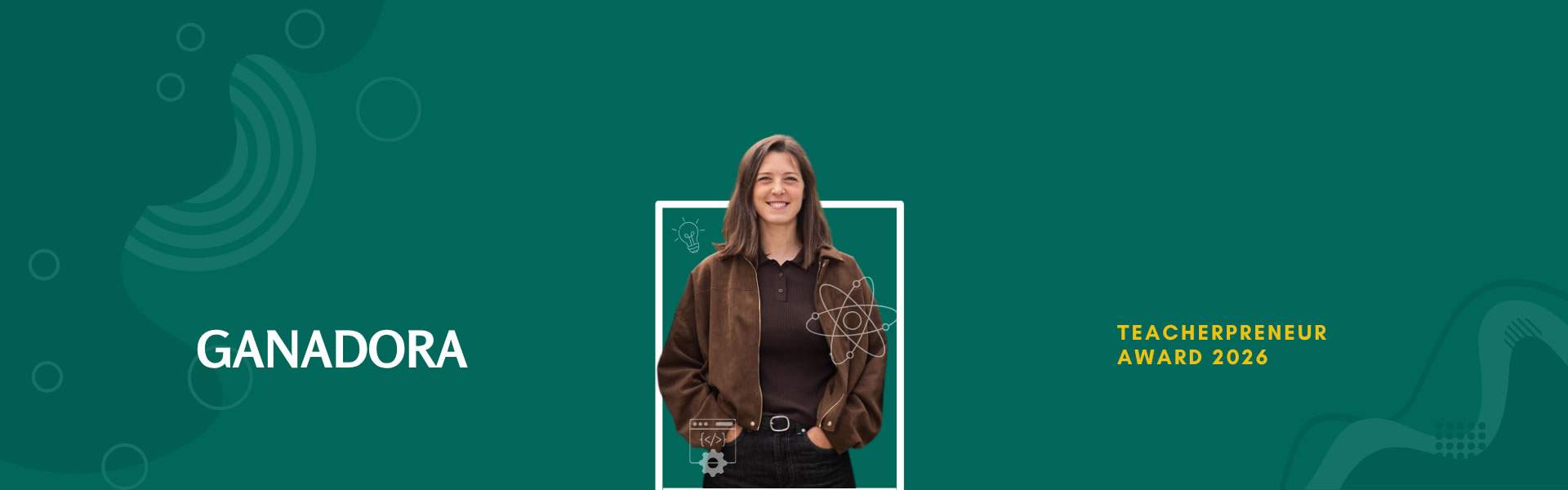 Beatriz Costa Ganadora Teacherpreneur Award 2026