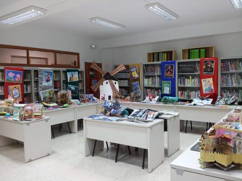 Exposición de libros bonitos