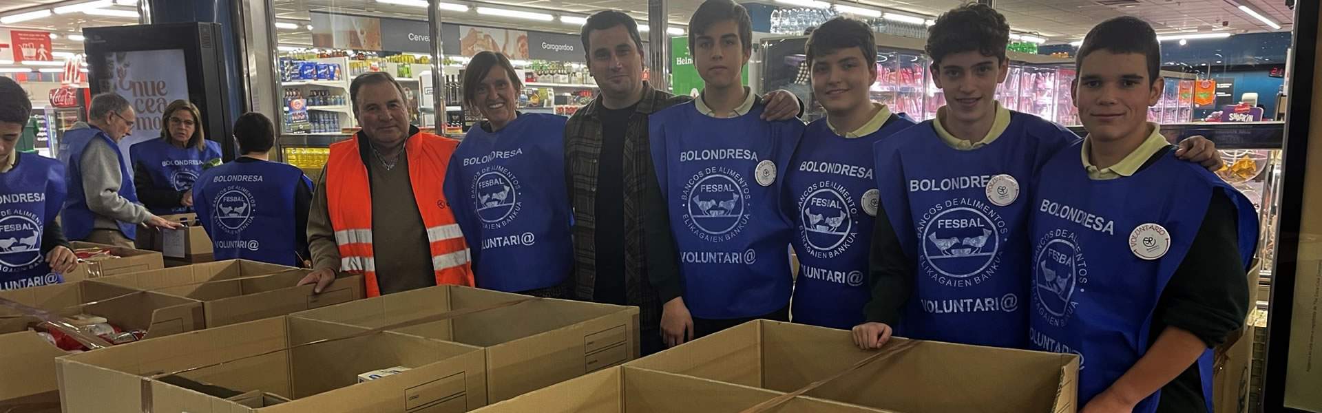 Voluntariado en la Gran Recogida de Alimentos